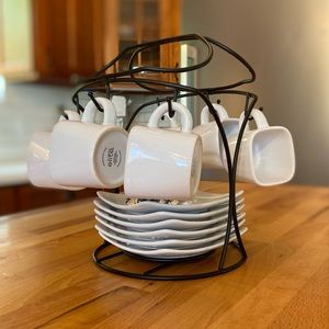 Espresso Saucer Set